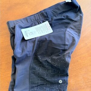 NWT Lululemon Sea To Sky Short Black Cycling Biking  Mens XL Outdoor Workout